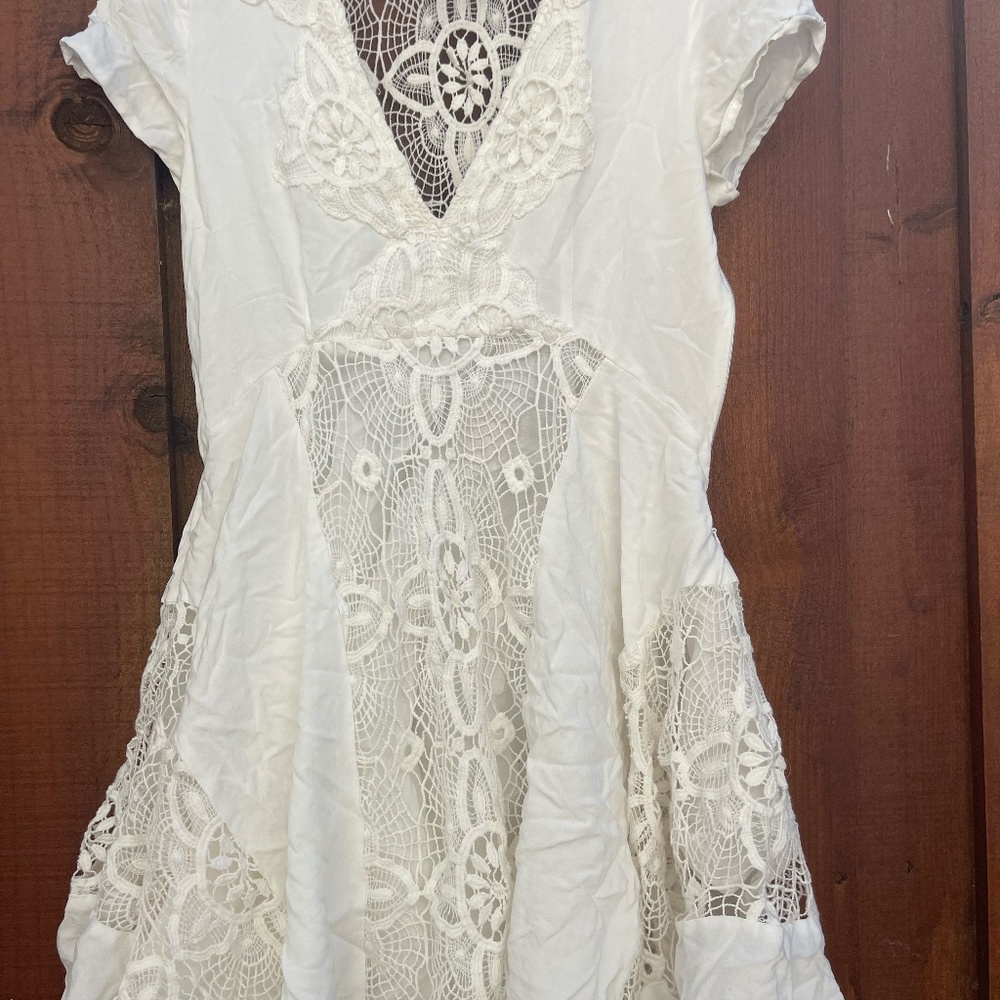 White dress